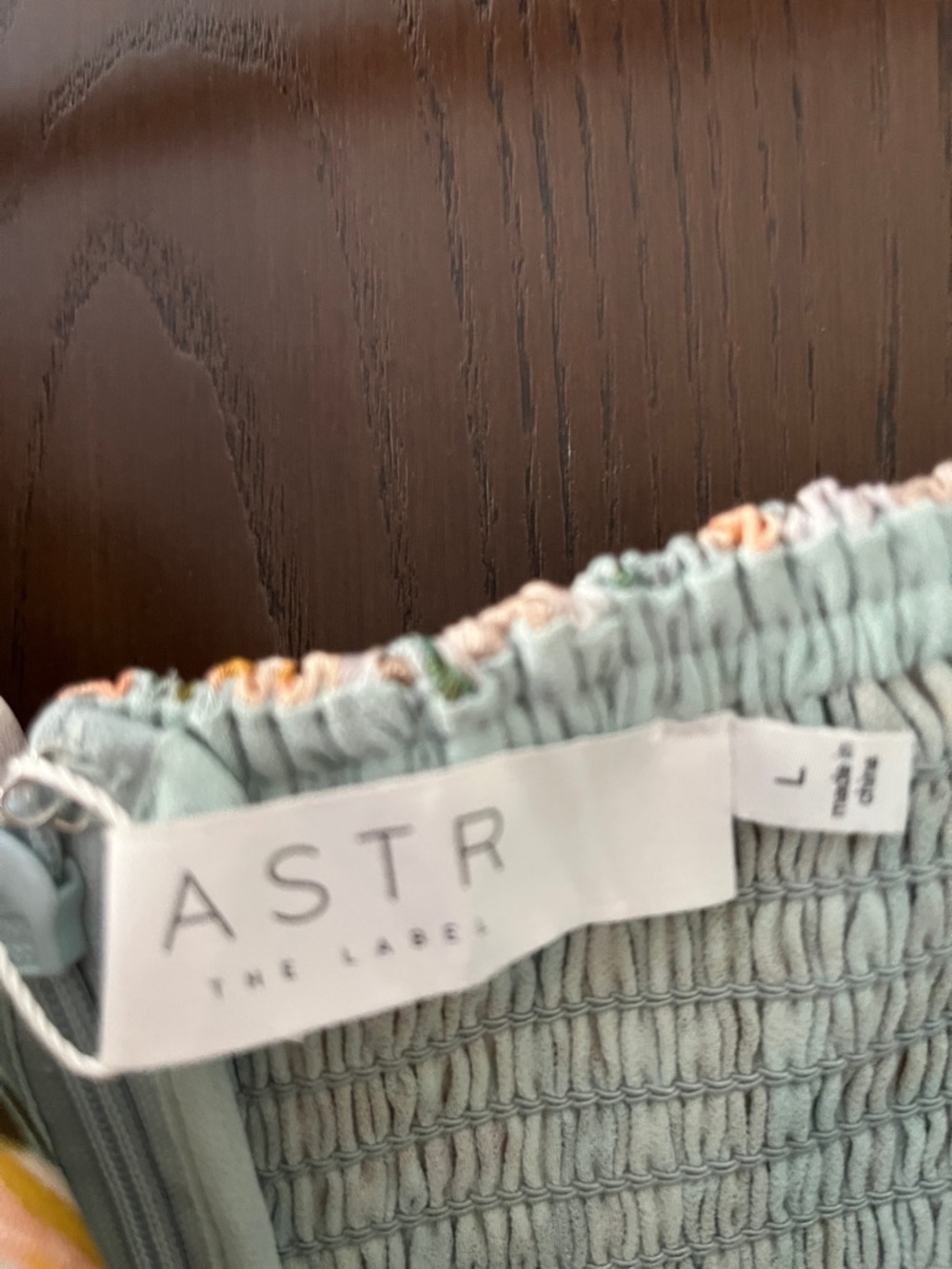 ASTR capped sleeved maxi dress. Size Large. Can be worn on the shoulders. NWT - Picture 3 of 11